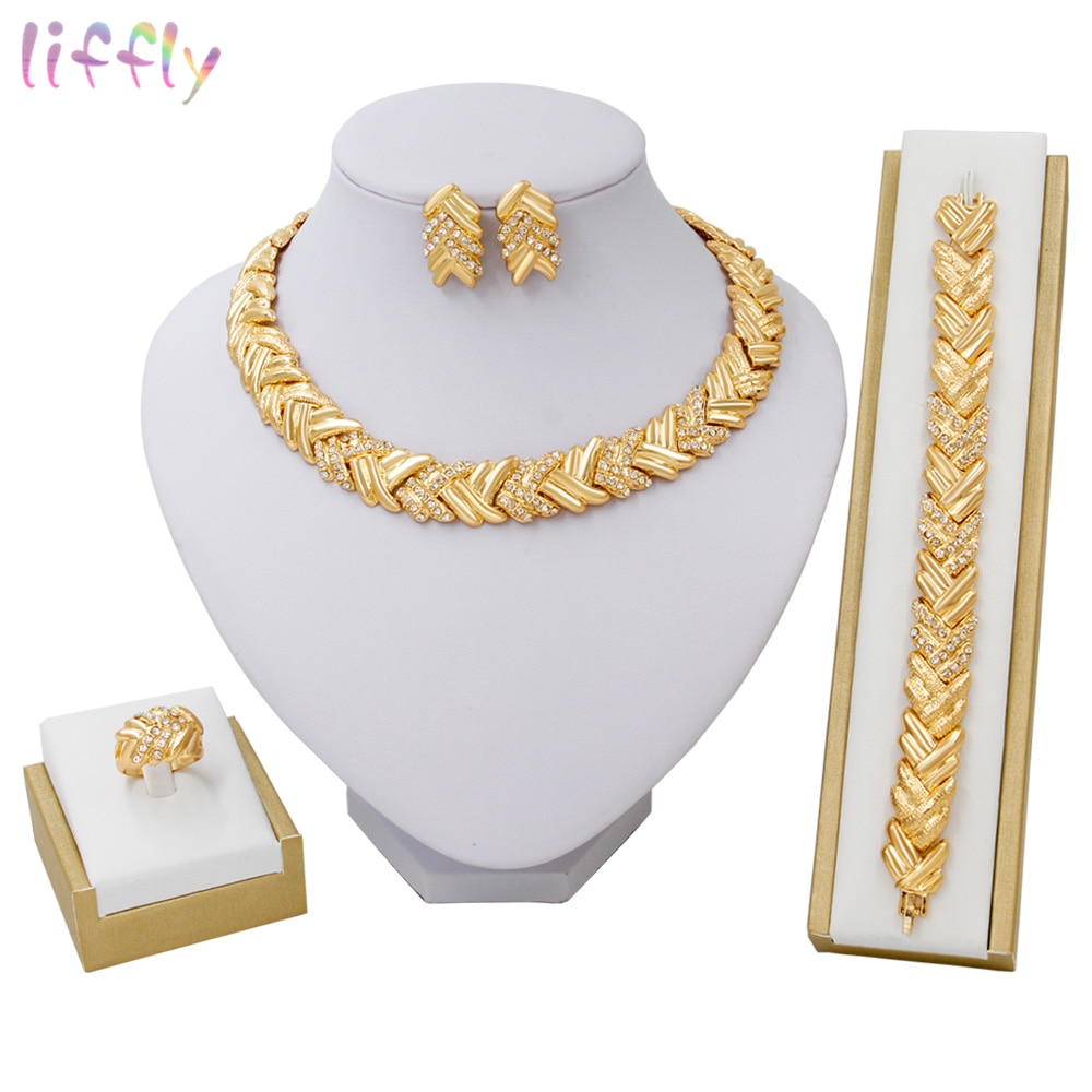 gold costume necklace